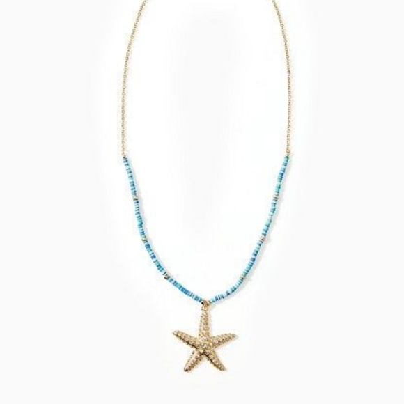 Lilly Pulitzer Seaside Vibes Starfish Necklace